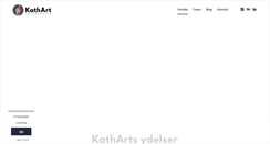 Desktop Screenshot of kathart.dk